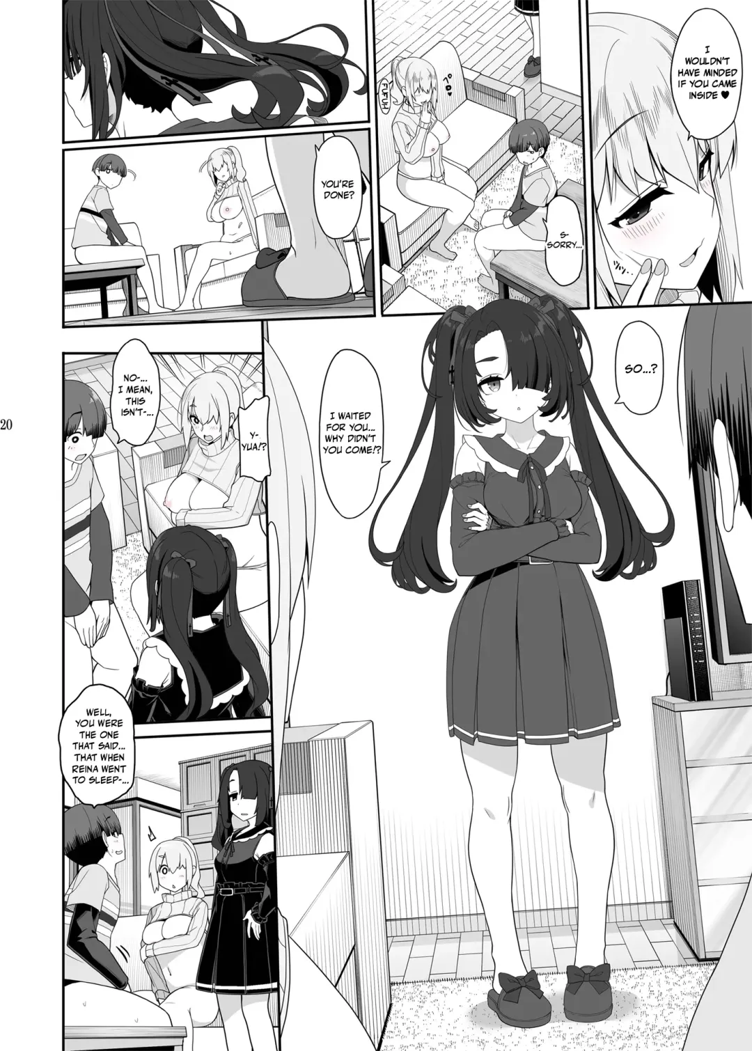 [Kirin Kakeru] Wake Ari Josei wa Yoru no Ecchi de Shirokuro Tsuketai | A Flawed Pair of Girls Want To Settle Things Through A Night Of Sex Fhentai - Page 19