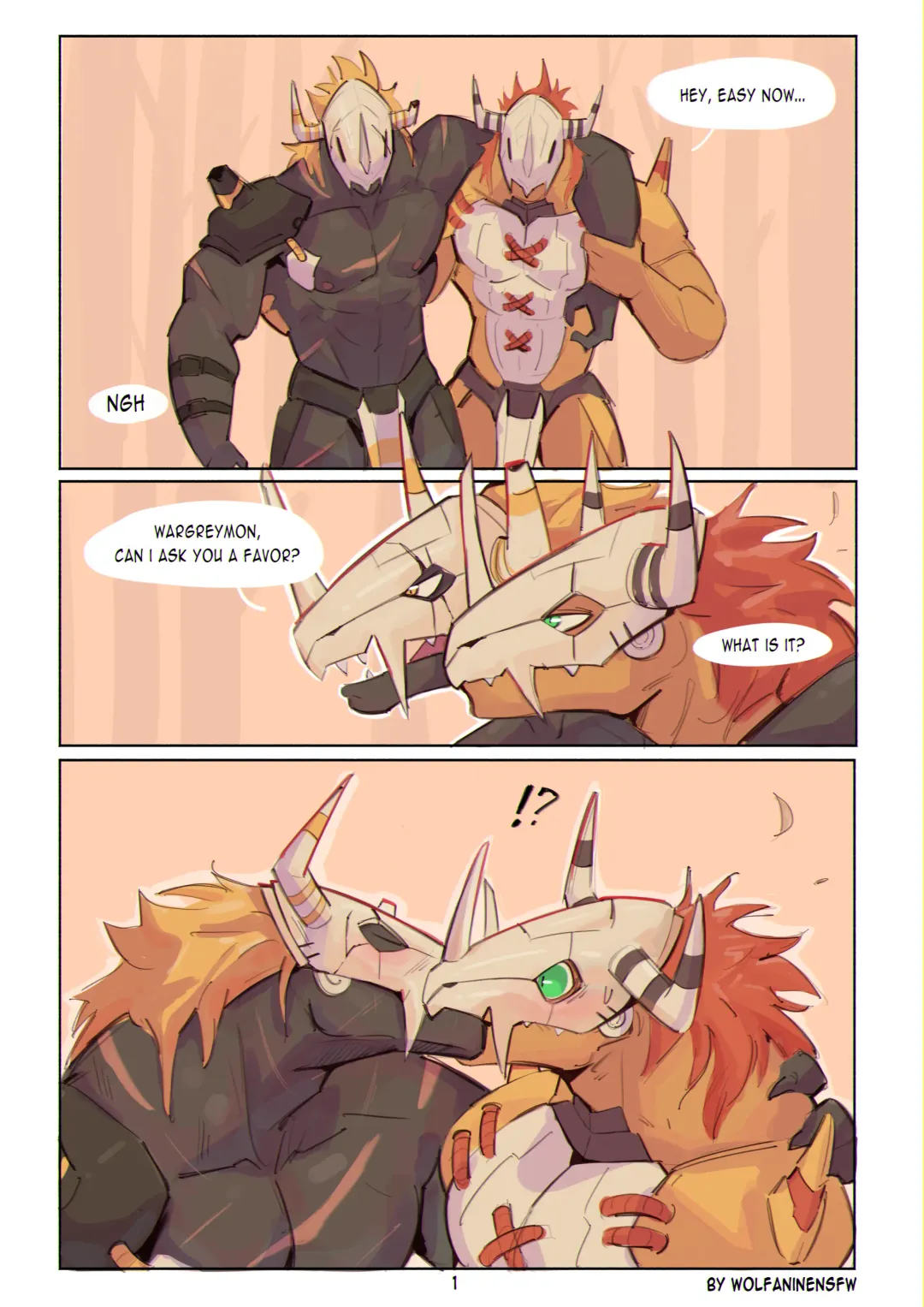 [Wolfanine] Goodbye Fhentai - Page 1