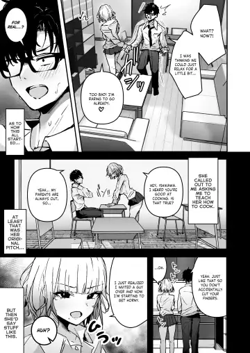 [Uni Toshiki] Kinpatsu Chounyuu Gal ni Gyaku DeliHeal Atsukai Sarete Iru Ore no Hanashi  | Blonde Gal with Huge Tits Treats Me Like a Manslut Fhentai - Page 5