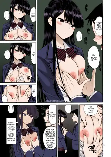 [Yahiro Pochi] Komi-san wa, Binkan desu. | Komi-san Is Sensitive. Fhentai - Page 7
