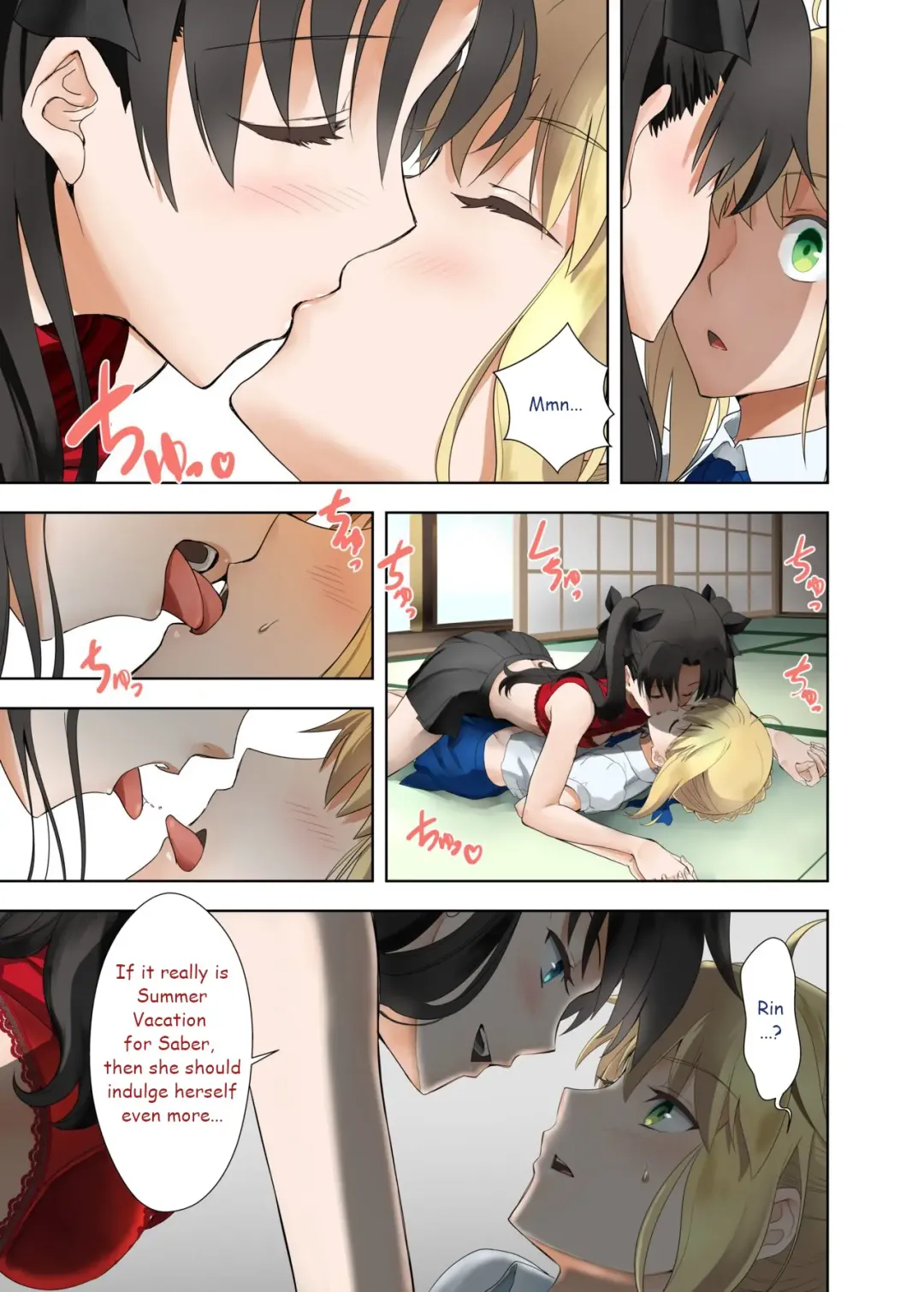 [Kuroha Nue] Saber no Natsuyasumi Fhentai - Page 5