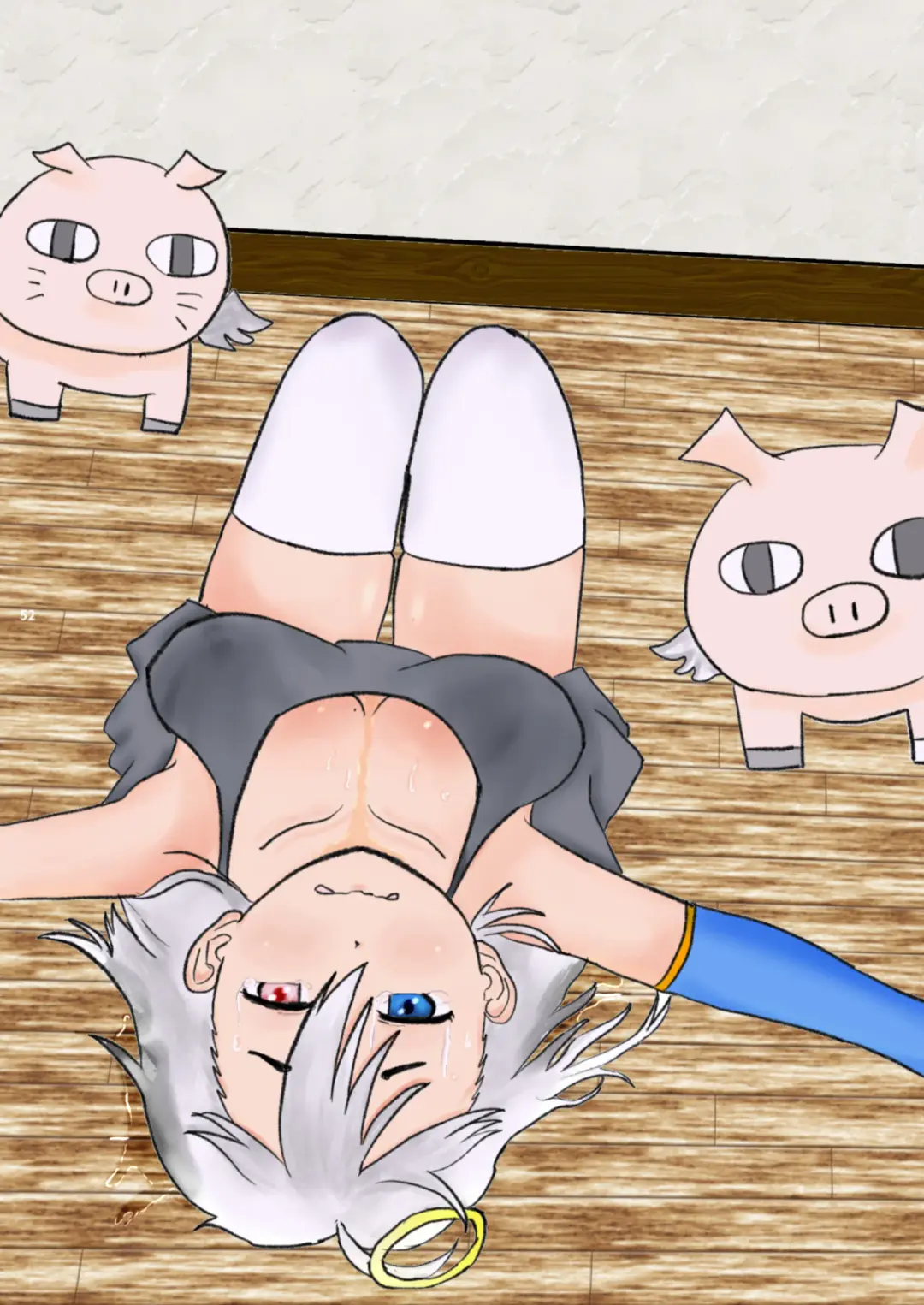 [Ugo No Akita] Chiisana Sekai no Monogatari Fhentai - Page 52