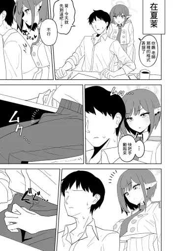 Aoi ni Tekoki Shite Moraou - Let's Aoi give you a hand job. Fhentai - Page 2