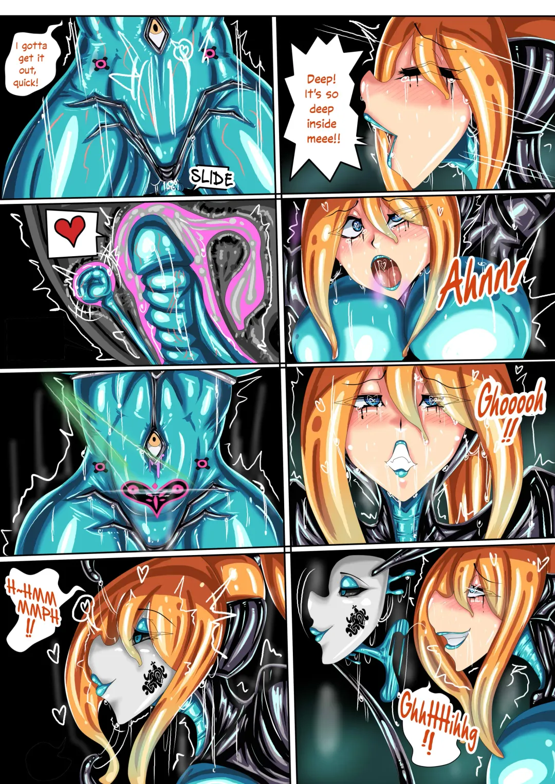 [Jokerkin] Samus Tentacle Comic Fhentai - Page 11