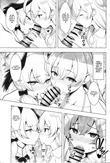 [Nekojima] Hanako to Koharu o Mujintou de Haramaseru Hon | Impregnating Hanako and Koharu in a Deserted Island Fhentai - Page 18