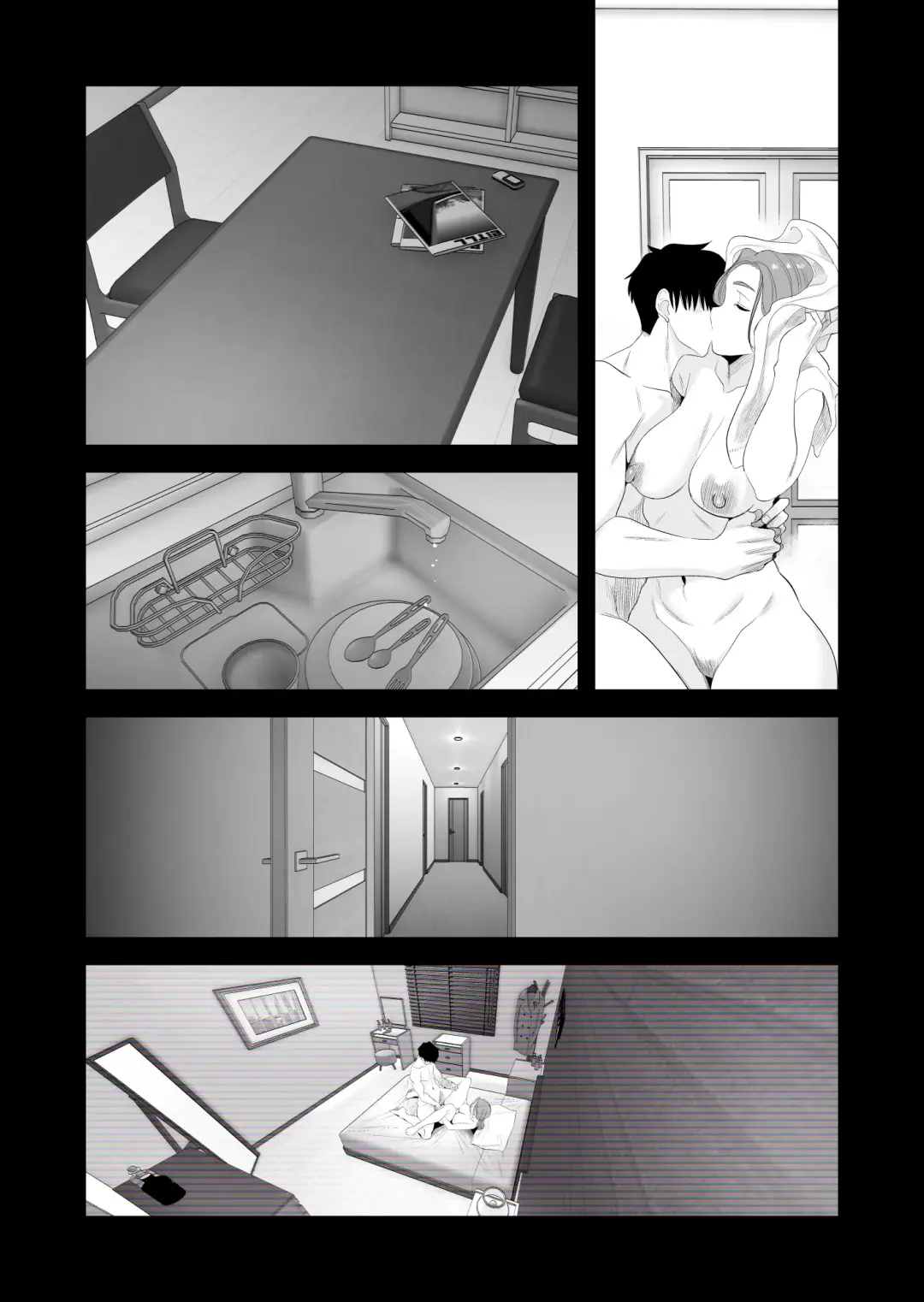 [Haitoku Sensei] Chichioya Kounin! Hasegawa-san Chi no Oyako Kankei ~Fuufu no Shinshitsu Nakadashi Hen~ Fhentai - Page 43