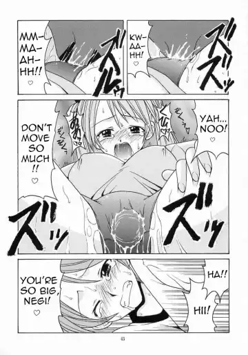[Hontai Bai] Negi-sensei to Kenja no Bloomer Fhentai - Page 44