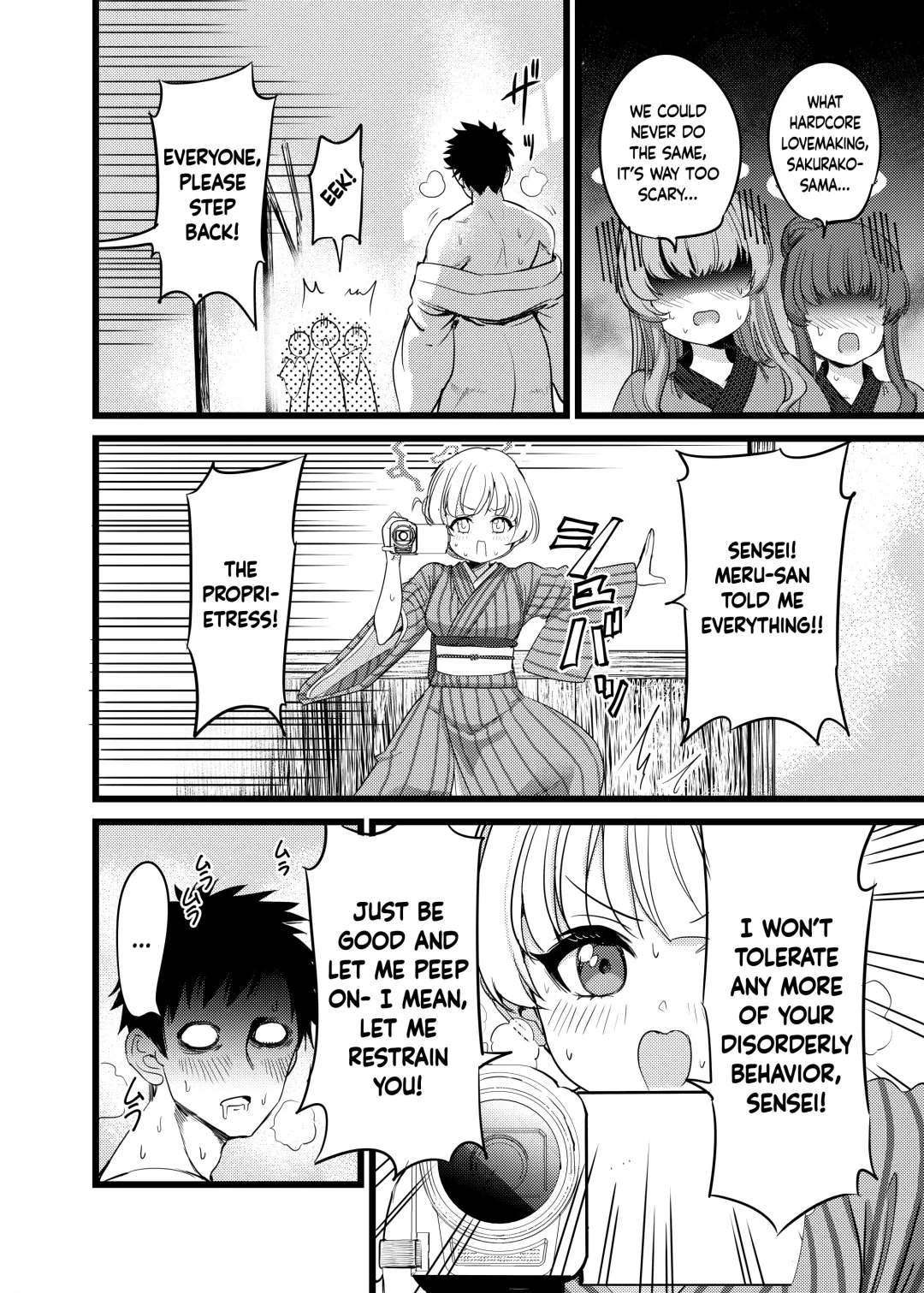 [Pizzasi] Yukemuri Biyaku Jiken!! Tatakae!! SEX Avengers!! | The Hot Springs Aphrodisiac Incident! Fight on, SEX Avengers!! Fhentai - Page 11
