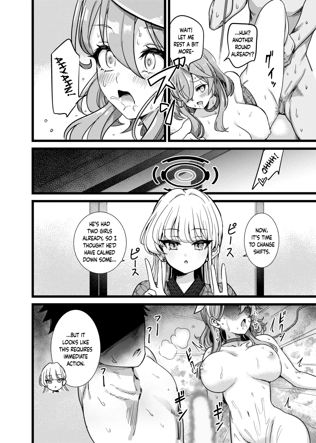 [Pizzasi] Yukemuri Biyaku Jiken!! Tatakae!! SEX Avengers!! | The Hot Springs Aphrodisiac Incident! Fight on, SEX Avengers!! Fhentai - Page 21