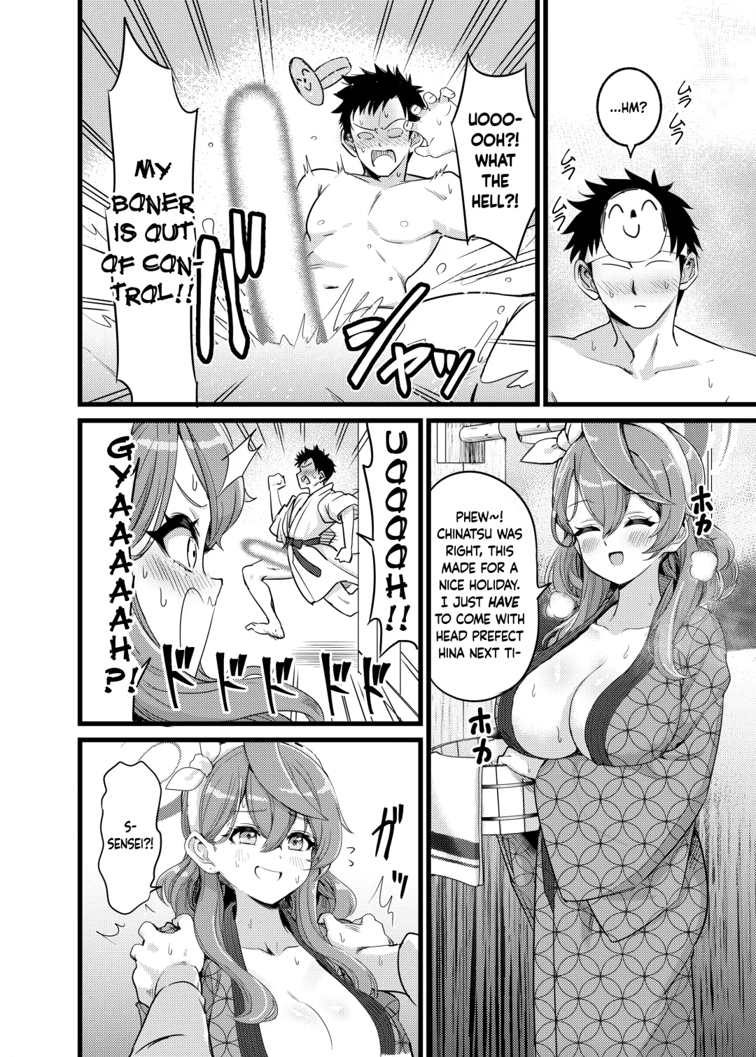 [Pizzasi] Yukemuri Biyaku Jiken!! Tatakae!! SEX Avengers!! | The Hot Springs Aphrodisiac Incident! Fight on, SEX Avengers!! Fhentai - Page 3