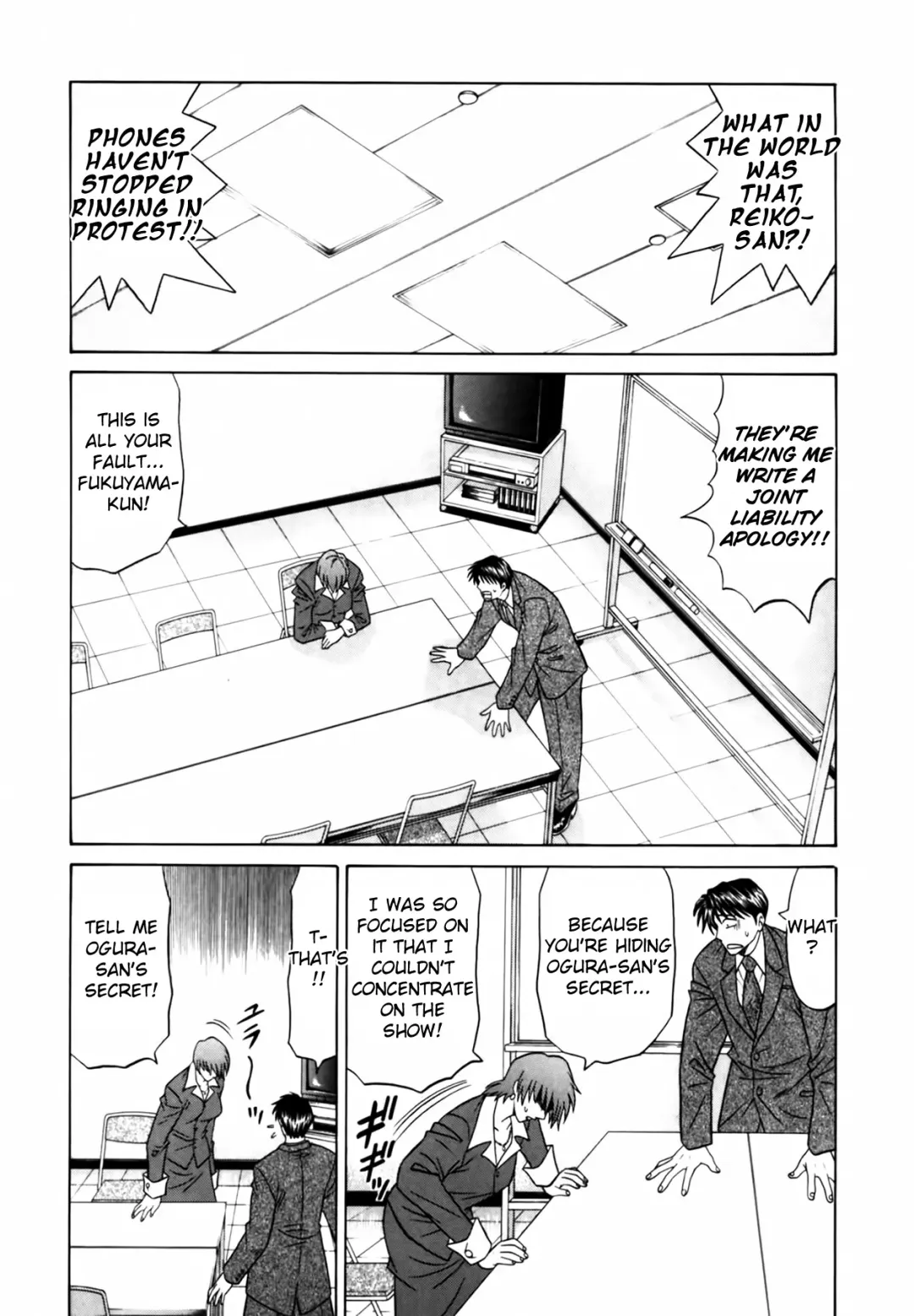 [Ozaki Akira] Caster Natsume Reiko no Yuuwaku Vol. 1 Fhentai - Page 56