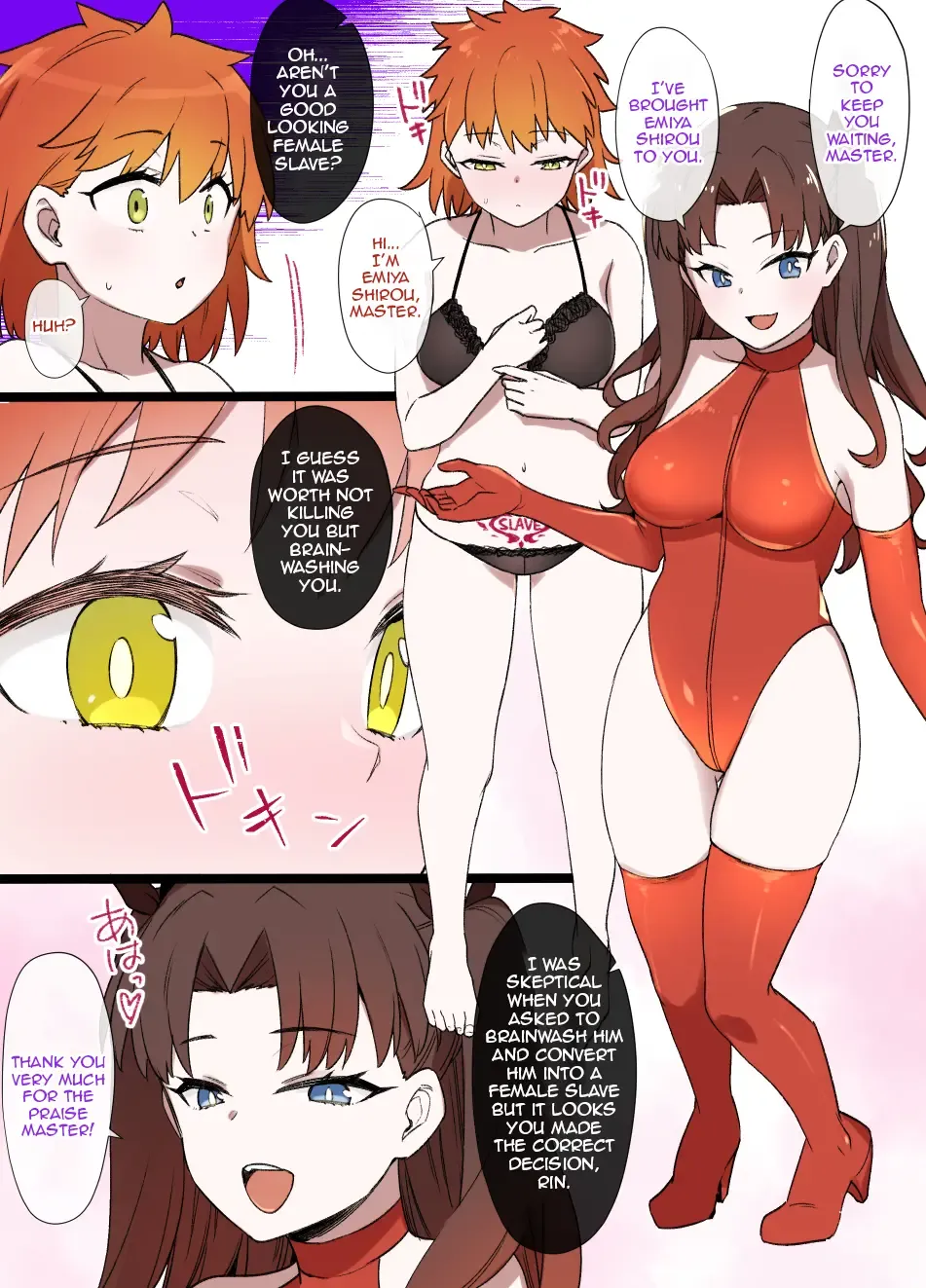 [Kusayarou] A manga about Shirou Emiya who went to save Rin Tohsaka from captivity and is transformed into a female slave through physical feminization and brainwashing[Fate/ stay night) Fhentai - Page 8