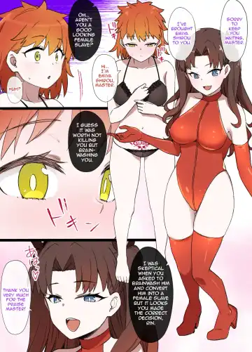[Kusayarou] A manga about Shirou Emiya who went to save Rin Tohsaka from captivity and is transformed into a female slave through physical feminization and brainwashing[Fate/ stay night) Fhentai - Page 8