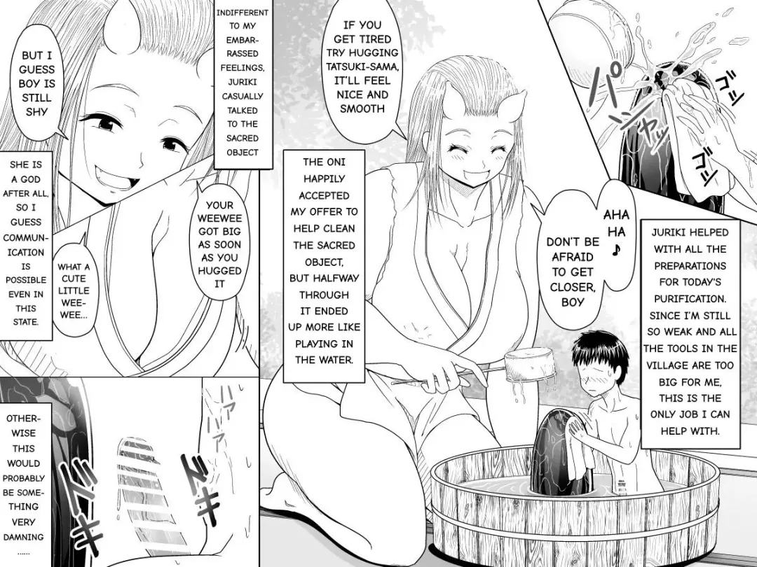 The Human Boy in the Oni Village 2 - Morning Breast Feeding and Walking Practice Chapter Fhentai - Page 10