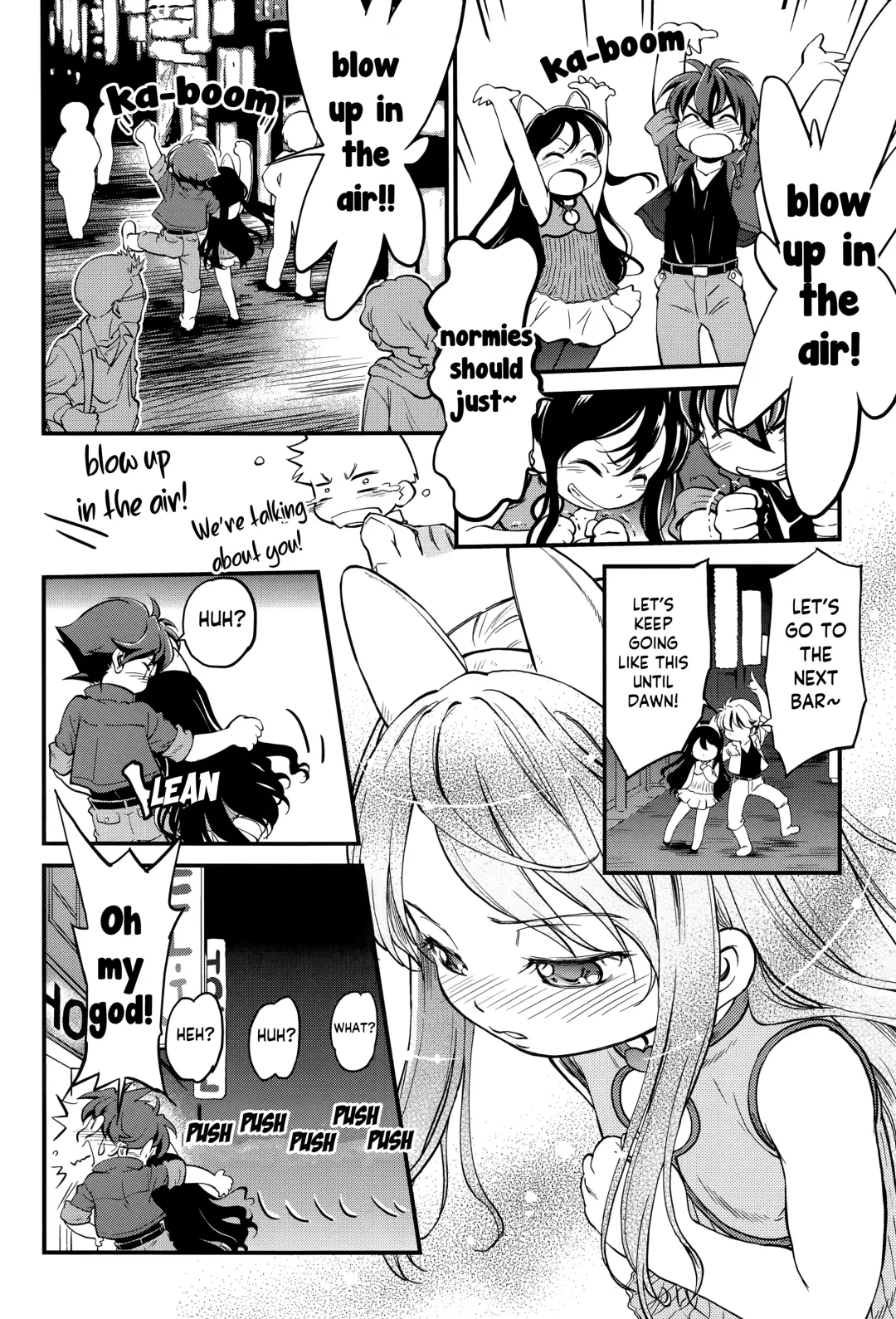 [Maka Fushigi] Bakuhatsu Sentai Riajuuger | Blast Squad ~ Normi Rangers Fhentai - Page 12