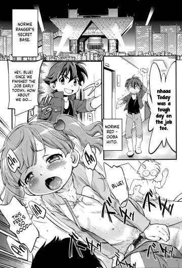 [Maka Fushigi] Bakuhatsu Sentai Riajuuger | Blast Squad ~ Normi Rangers Fhentai - Page 5