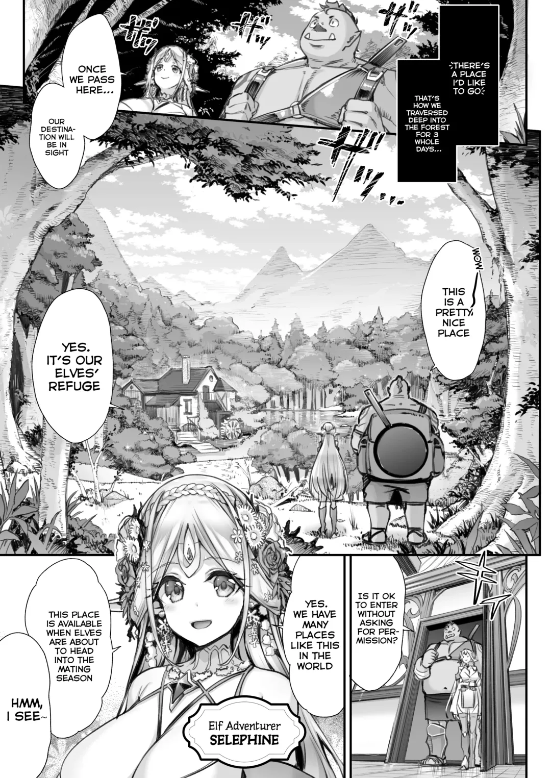 [Hakui Ami] Midara na Elf-san wa Orc-kun ga Osuki 2 Fhentai - Page 2