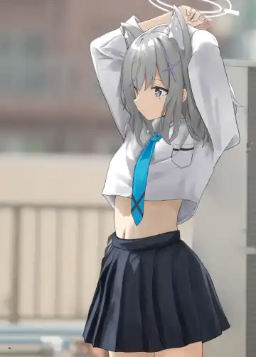 [Dysto] Hatsujo Shiroko ga Chohatsu Shite Kuru Hon Fhentai - Page 6