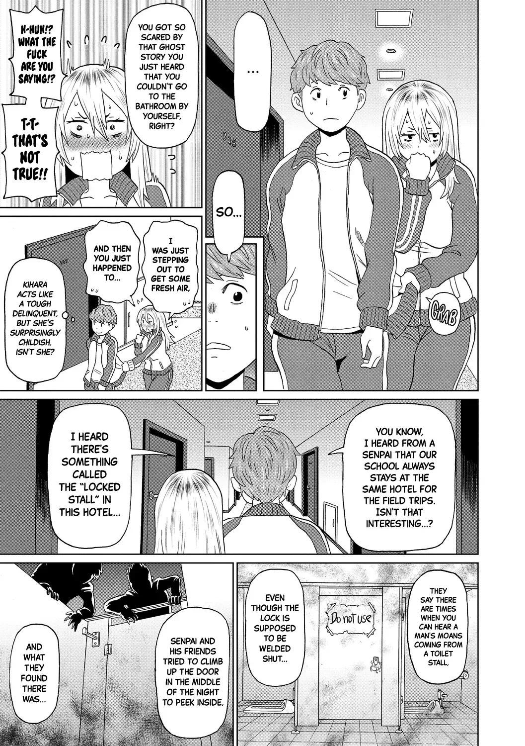 [John K. Pe-ta] Omorashi Yanki Kihara-san | Incontinent Delinquent Kihara-san (decensored) Fhentai - Page 3