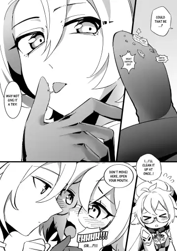 [Kazan No You] Albedo & Sucrose's Isekai Observation Research Report Fhentai - Page 5