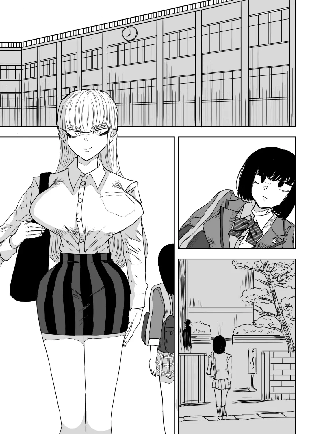 [Gekokujou] Jokyoushi o Haramasetai Futanari JK-tachi no Ohanashi Fhentai - Page 2