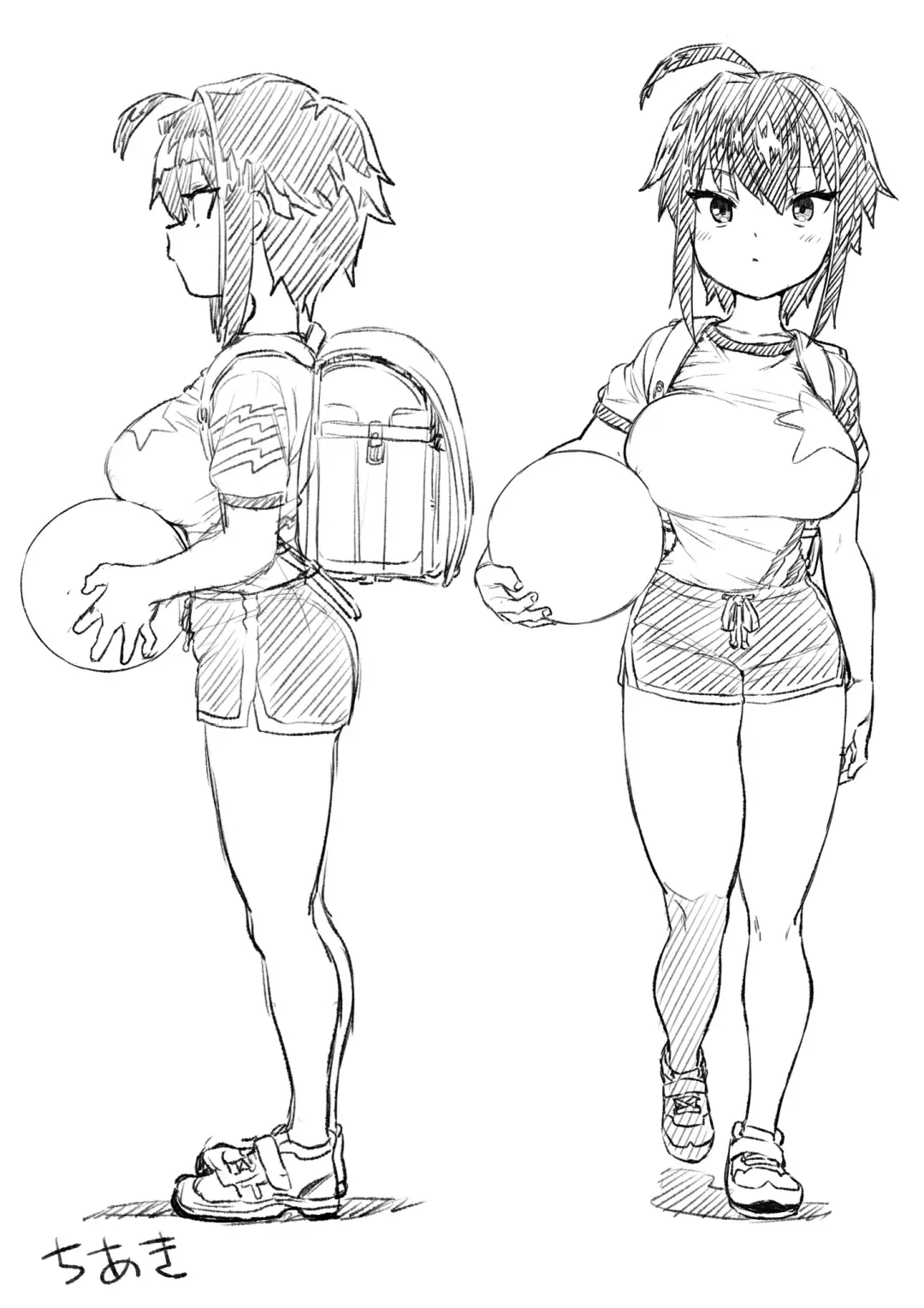 Chiaki-chan Rakugaki Fhentai - Page 1