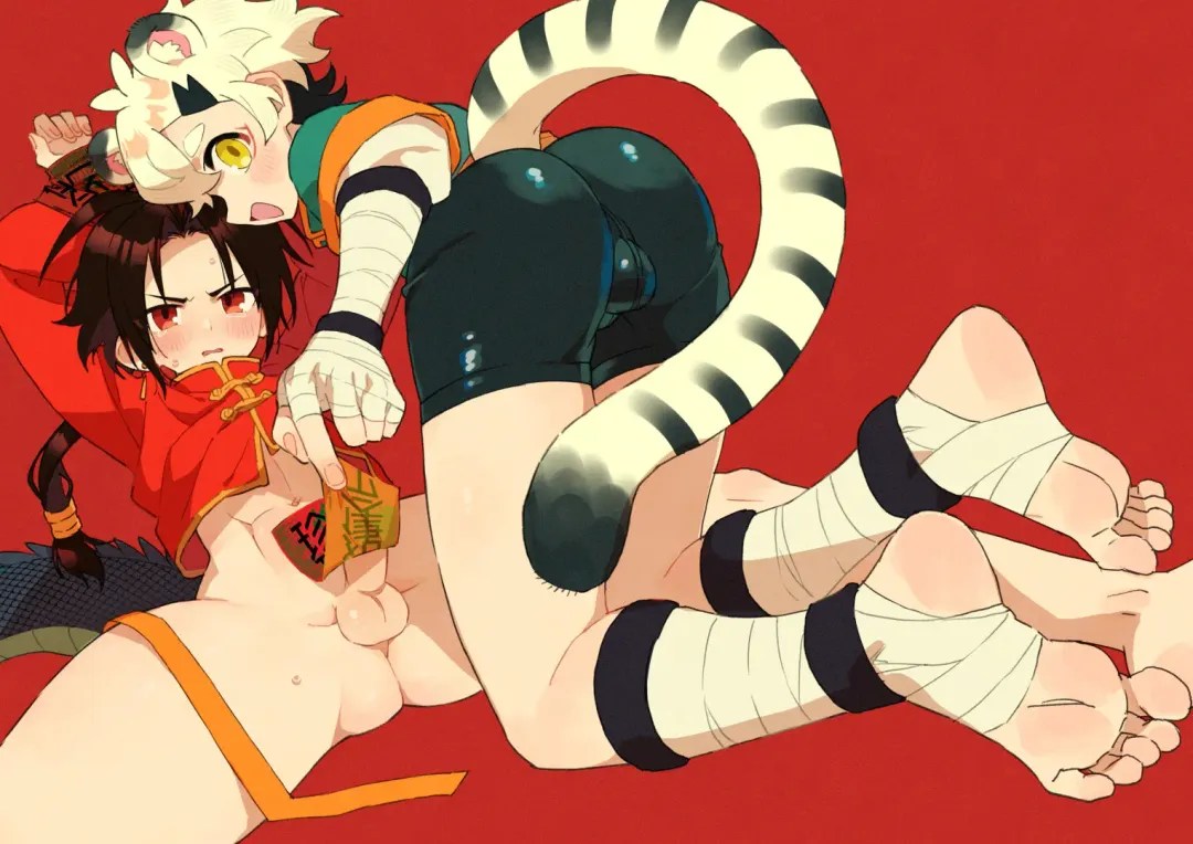 [Enotou] Byakko-kun to Seiryuu Fhentai - Page 29