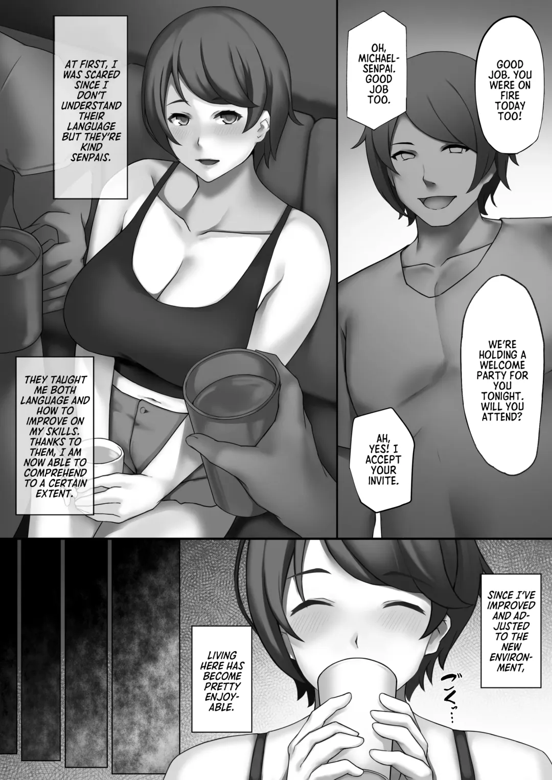 H-Cup Joshi Daisei Volley-bu, Ochiru Fhentai - Page 3