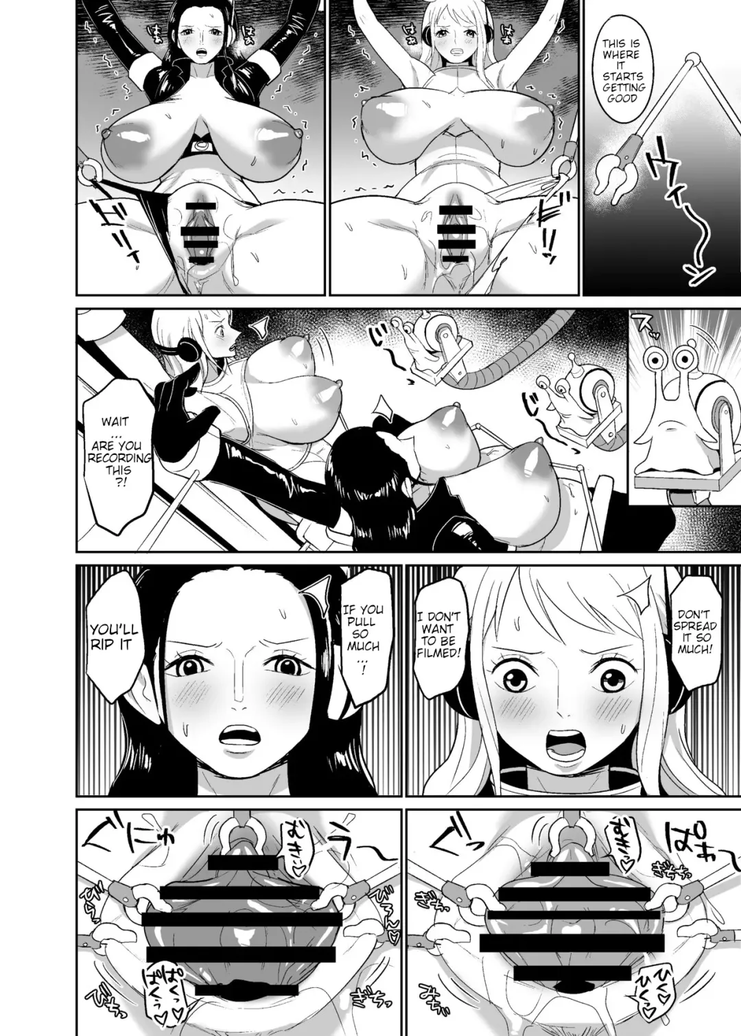 [Hamiltan] Onna Kaizoku Kyousei Zecchou Kikaikan | Female Pirate Rape Machine Fhentai - Page 9