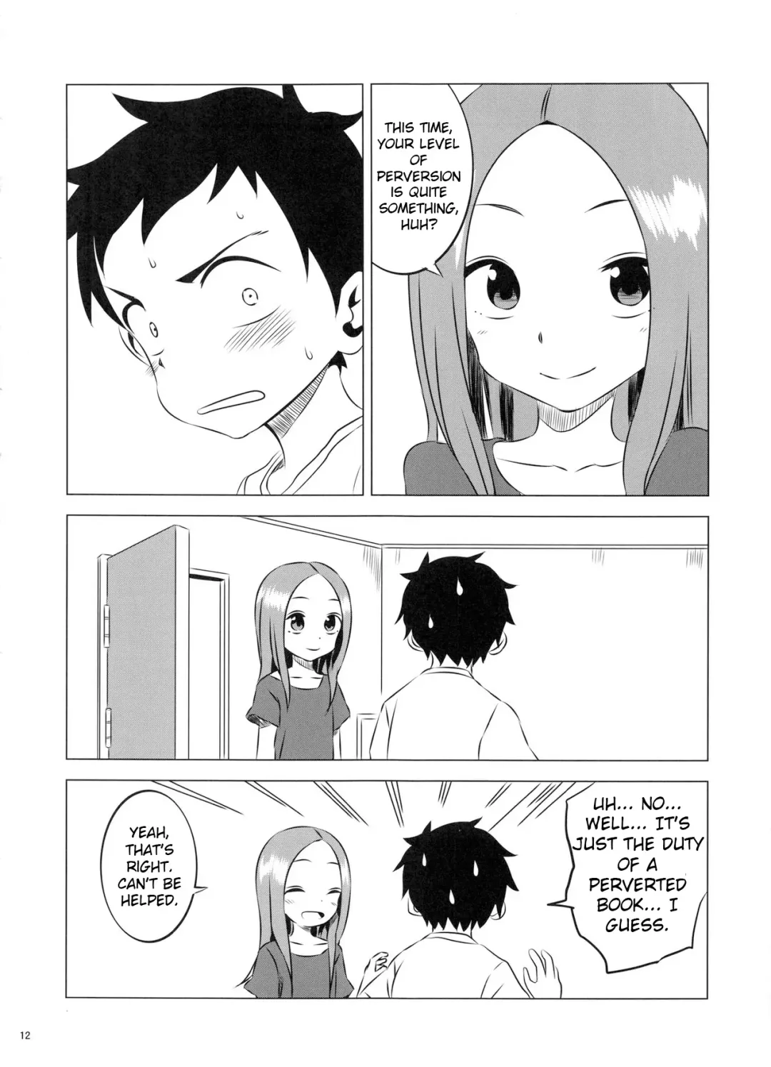 [Yuumazume] Kyou mo Nishikata-kun wa Takagi-san ni Misukasareteru 3 Fhentai - Page 12