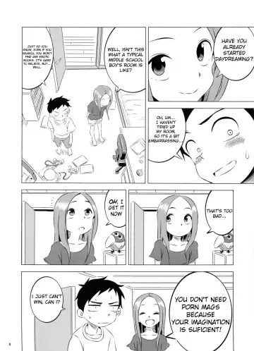 [Yuumazume] Kyou mo Nishikata-kun wa Takagi-san ni Misukasareteru 3 Fhentai - Page 8