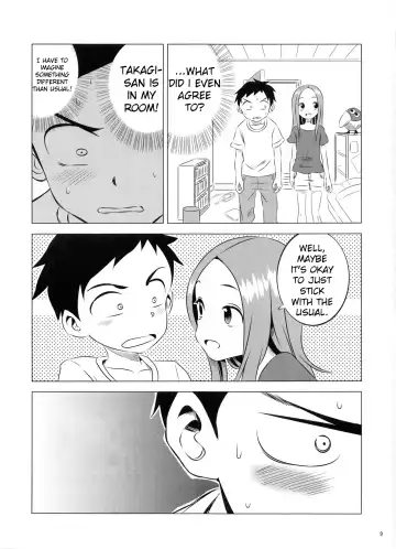 [Yuumazume] Kyou mo Nishikata-kun wa Takagi-san ni Misukasareteru 3 Fhentai - Page 9