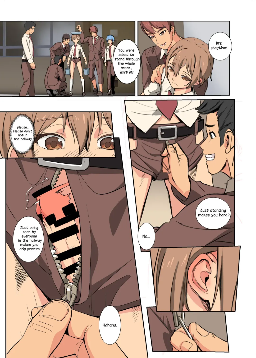 [Hakuyagen] Shared Class Toy: The Daily Physical Punishments of Suzuji Fhentai - Page 15