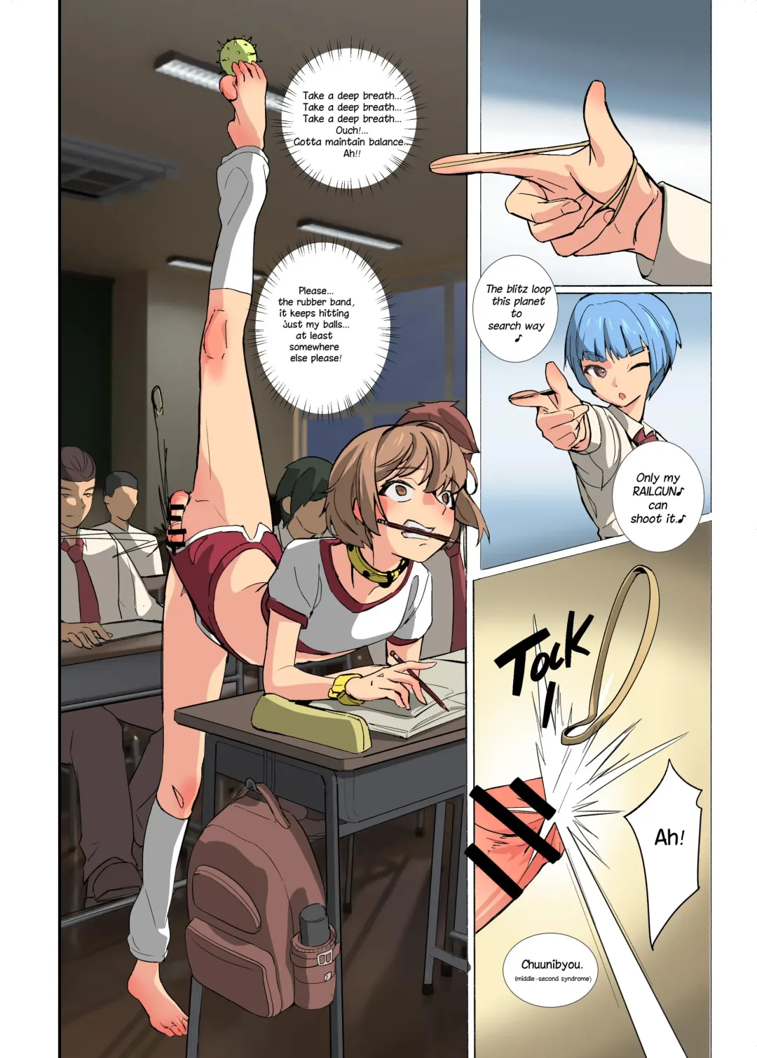 [Hakuyagen] Shared Class Toy: The Daily Physical Punishments of Suzuji Fhentai - Page 40