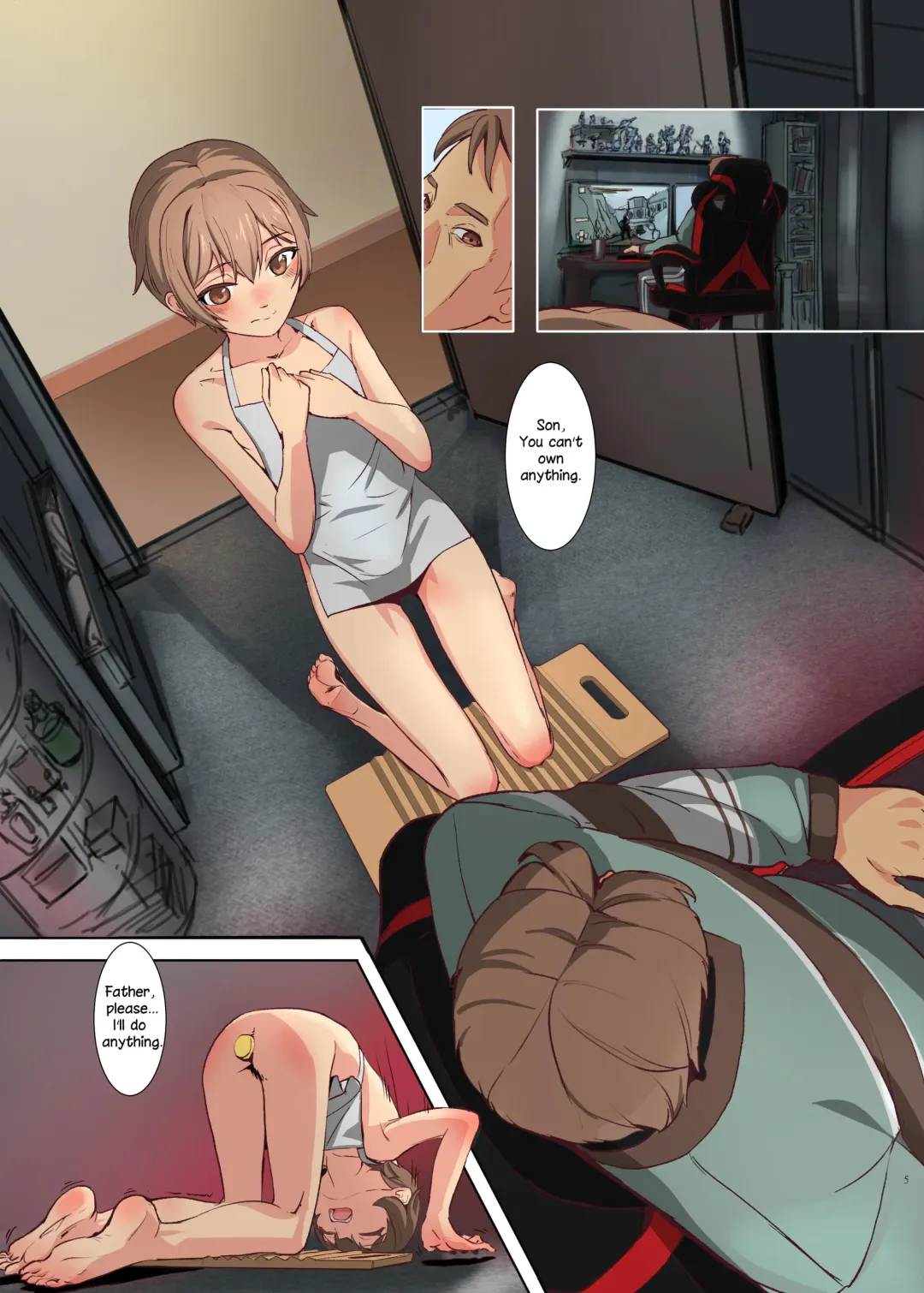[Hakuyagen] Shared Class Toy: The Daily Physical Punishments of Suzuji Fhentai - Page 5