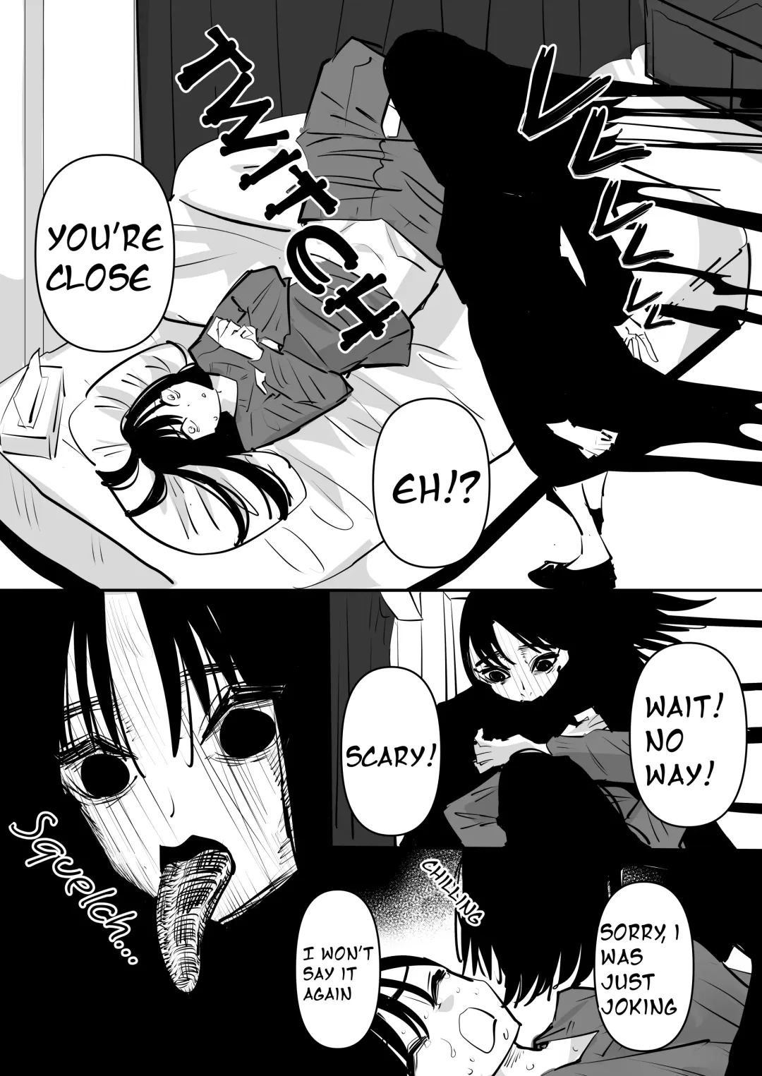 [Aweida] Yuurei to Les SEX Shitara Taihen na Koto ni Natta hanashi | A Dangerous Story Of A Yuurei and Lesbian SEX Fhentai - Page 3