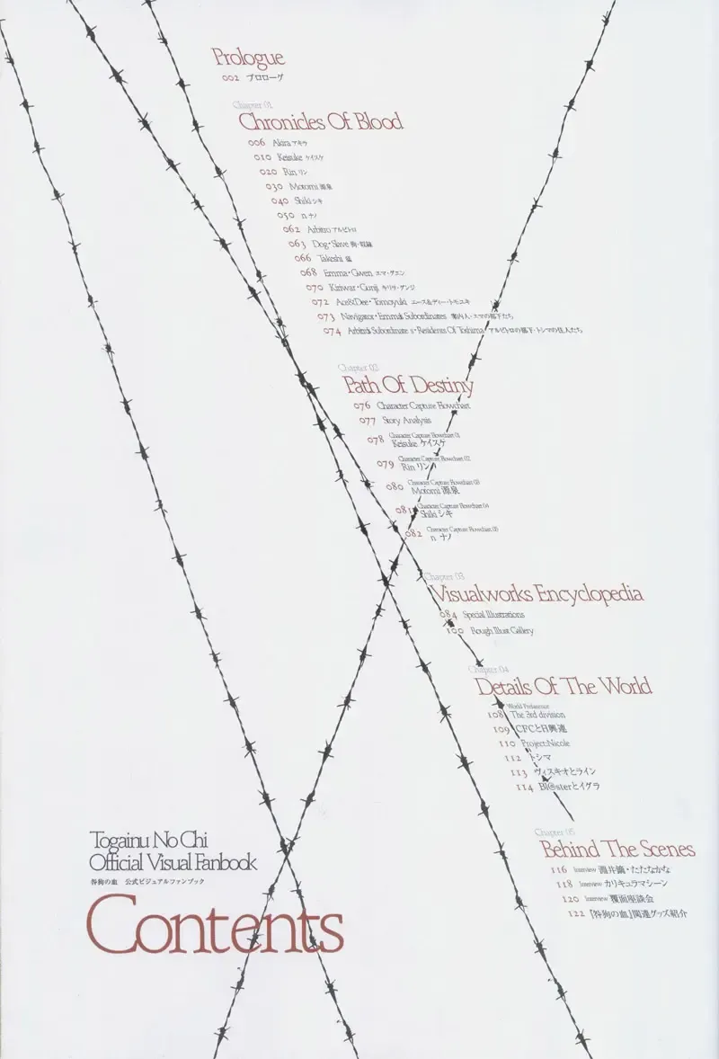 Togainu no chi -  Official Visual Fan Book Fhentai - Page 5