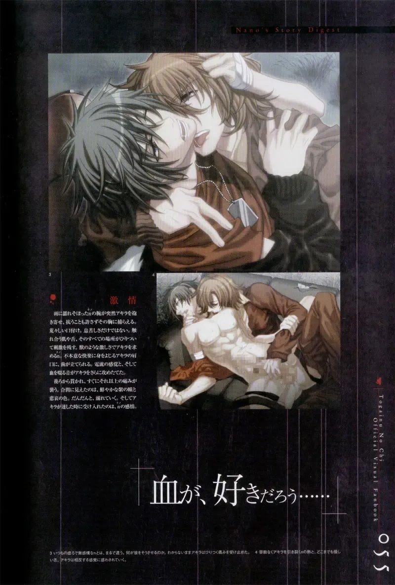 Togainu no chi -  Official Visual Fan Book Fhentai - Page 56