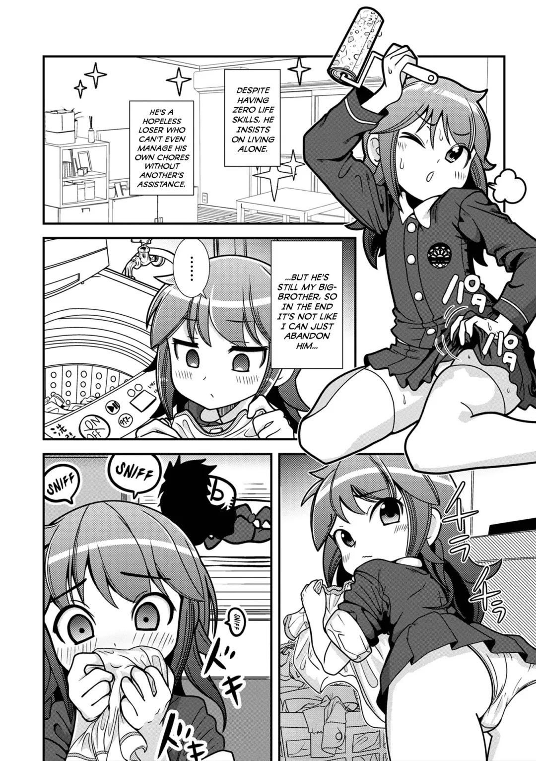 [Okusaka Maeue] Dame Aniki no Osewa | Taking Care Of My Hopeless Older-Brother Fhentai - Page 2
