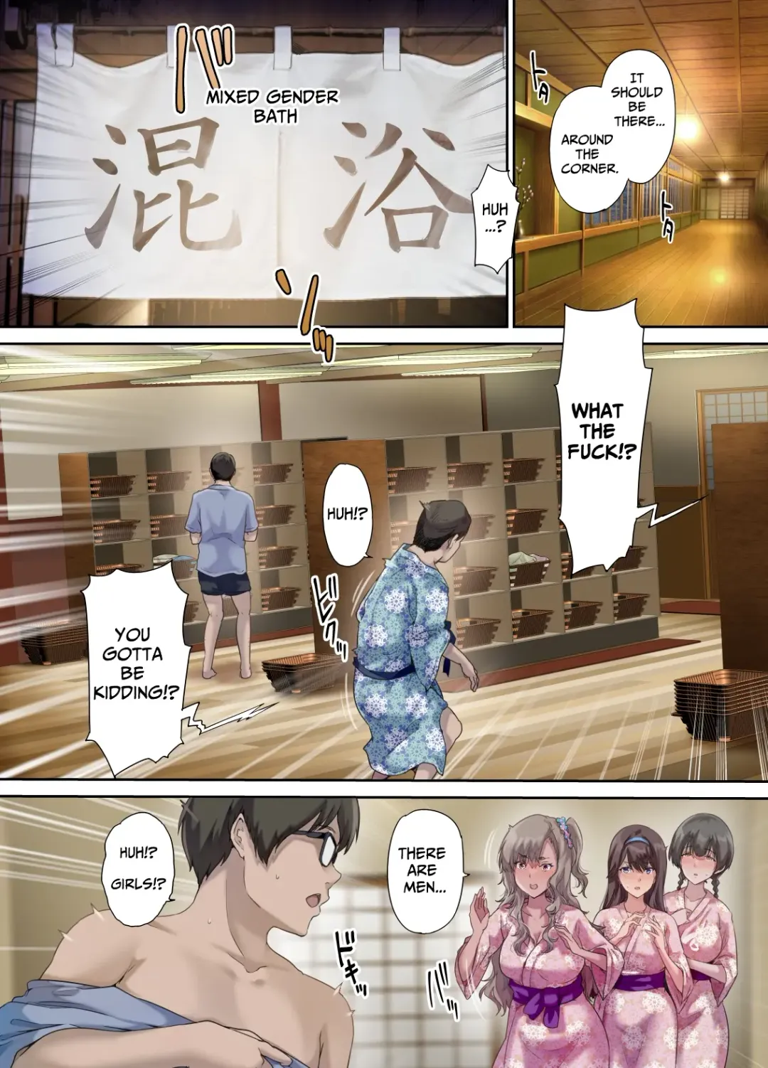 [Richard Bahman] Papa no Shinshitsu wa Musume Tomodachi no Tamariba 3 ―Konyoku Onsen Hen― Fhentai - Page 11