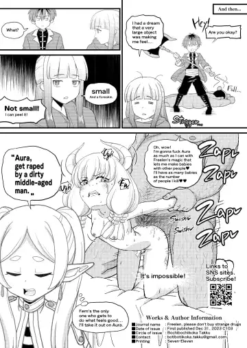 [Takku] Frieren-sama Hen na Kusuri o Kau no wa Oyame Kudasai | Freelen,please don't buy strange drugs. (decensored) Fhentai - Page 8