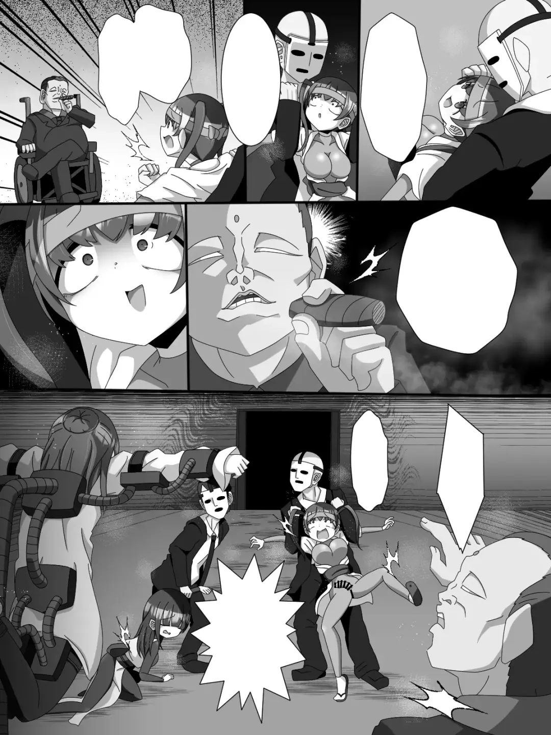 [Kitagami Koubou] Fujimi Taika no On'na Ninja FutaNin Tsubaki Fhentai - Page 51