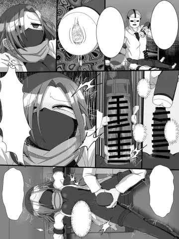 [Kitagami Koubou] Fujimi Taika no On'na Ninja FutaNin Tsubaki Fhentai - Page 36