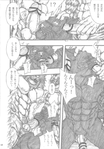 [Amd] MONHUN NEKOSANBIKI 2nd Fhentai - Page 12