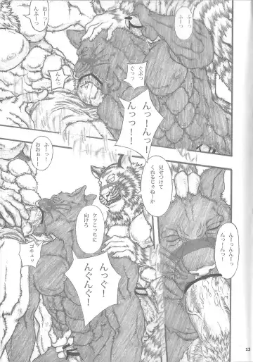 [Amd] MONHUN NEKOSANBIKI 2nd Fhentai - Page 13