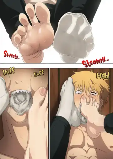 [Foot Croft] CHAINSAWMAN - Deal With Footfetish Devil Fhentai - Page 8