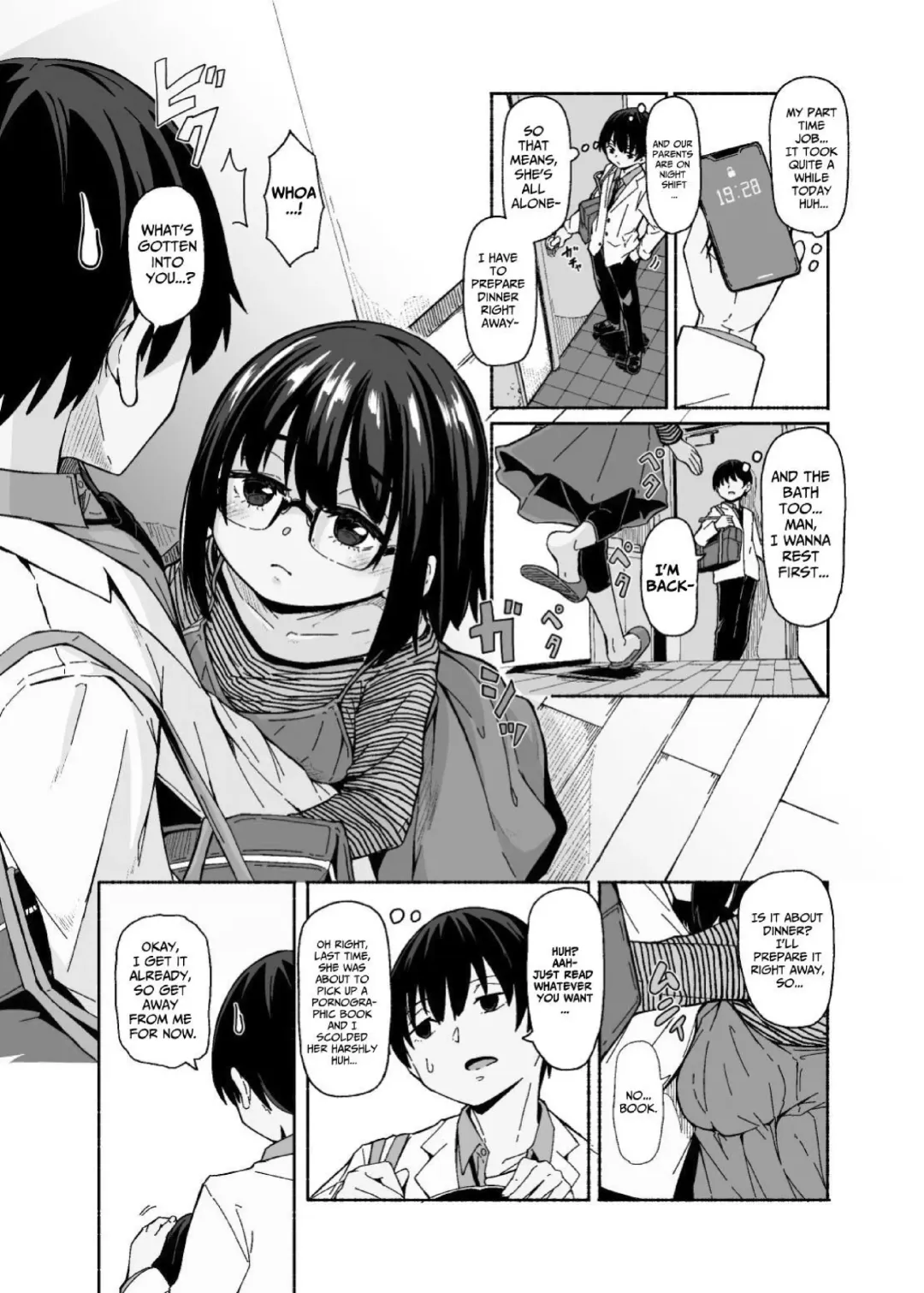 [Hardboiled Yoshiko] Osanai Imouto no Ookina Mune wa Kyou mo Ani o Madowaseru Fhentai - Page 33