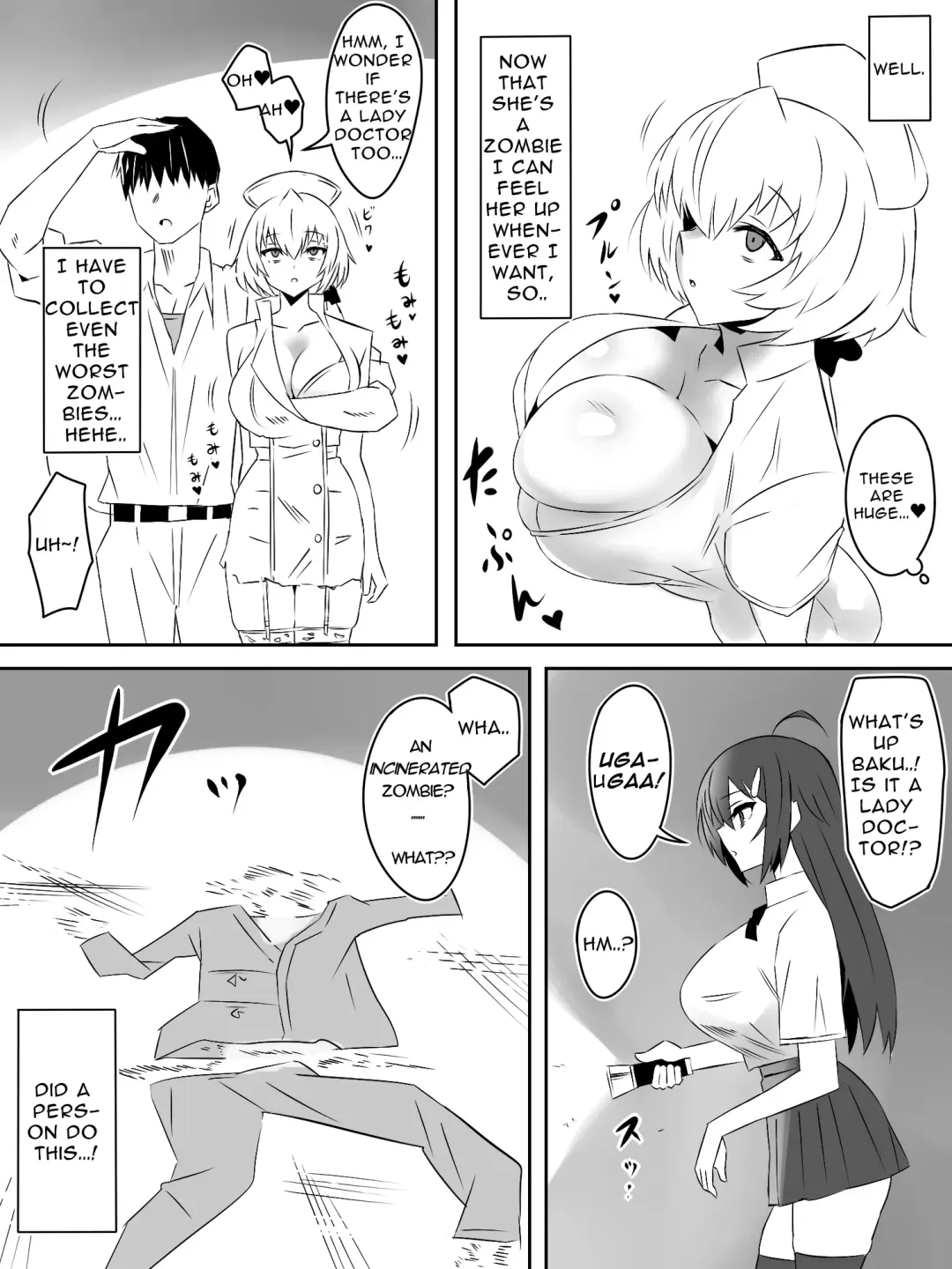 [Daigaijin - Kagemusya] Zombie Harem Life ~Koutai Mochi no Ore to Bakunyuu Zombie~ 4 | Zombie Harem Life ~My Immunity and the Big-Titted Zombie~ 4 Fhentai - Page 33