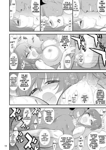 [Kuroinu Juu] Bijin Sanshimai to Chichioya to Oji ga Konyoku Onsen ni Ikimashita. Fhentai - Page 17