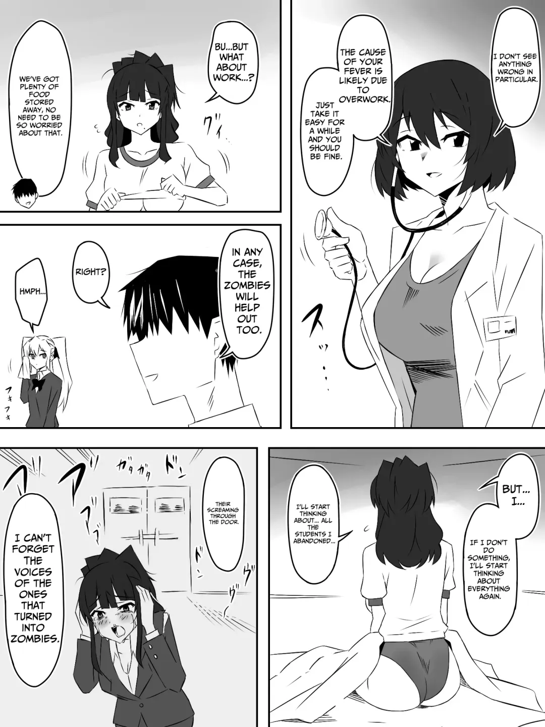 [Kagemusya] Zombie Harem Life ~Koutai Mochi no Ore to Bakunyuu Zombie~ 5 | Zombie Harem Life ~My Immunity and the Big-Titted Zombie~ 5 Fhentai - Page 27